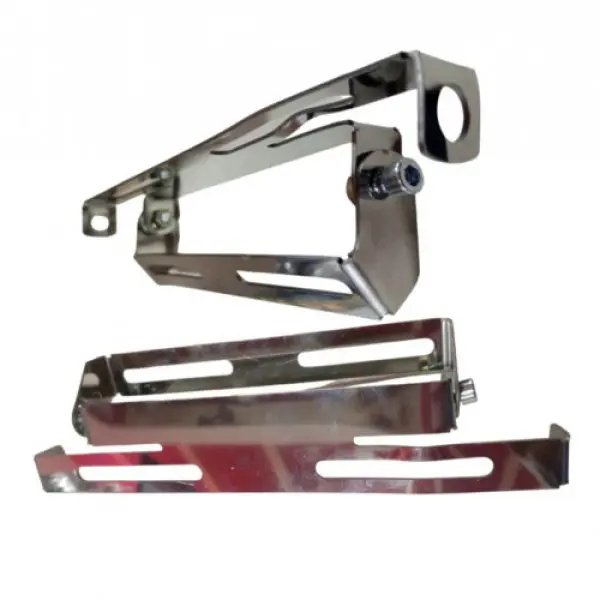 Fender Retractil Porta Placa Universal Acero Inoxidable