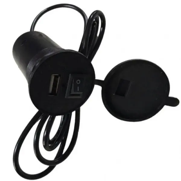 CARGADOR USB 1 PUERTO REDONDO