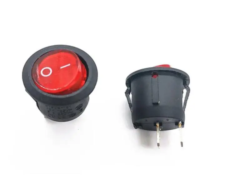 Swiche Encendido Y Apagado Redondo Corto Dos Patas