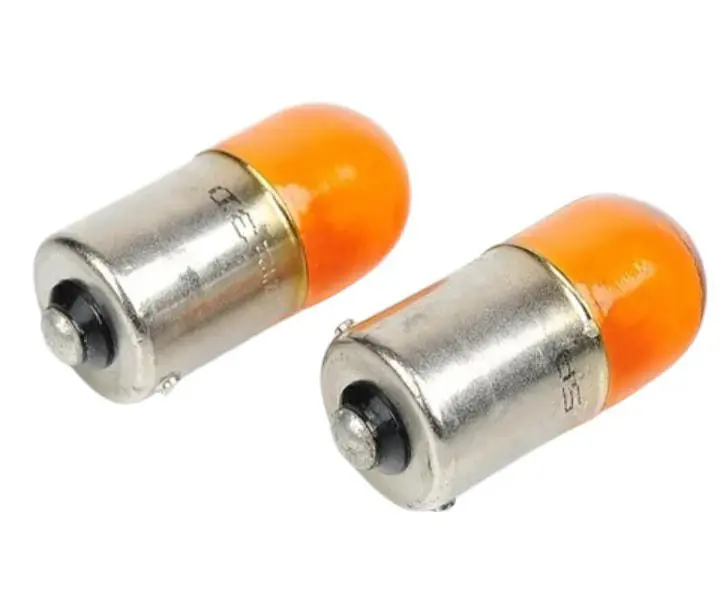 Bombillo Direccional Ámbar BAU15s PY21W 12V 21W Hella