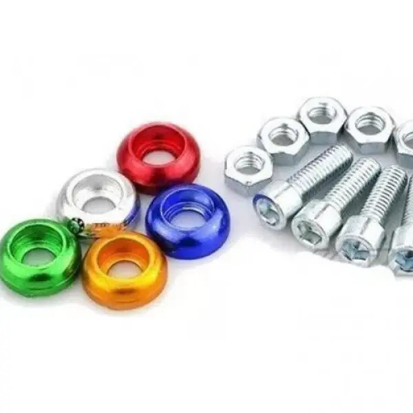 Par Tornillo De Lujo Liso Colores