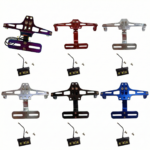 Fender Porta Placa Lujo Con Luz Led Aluminio