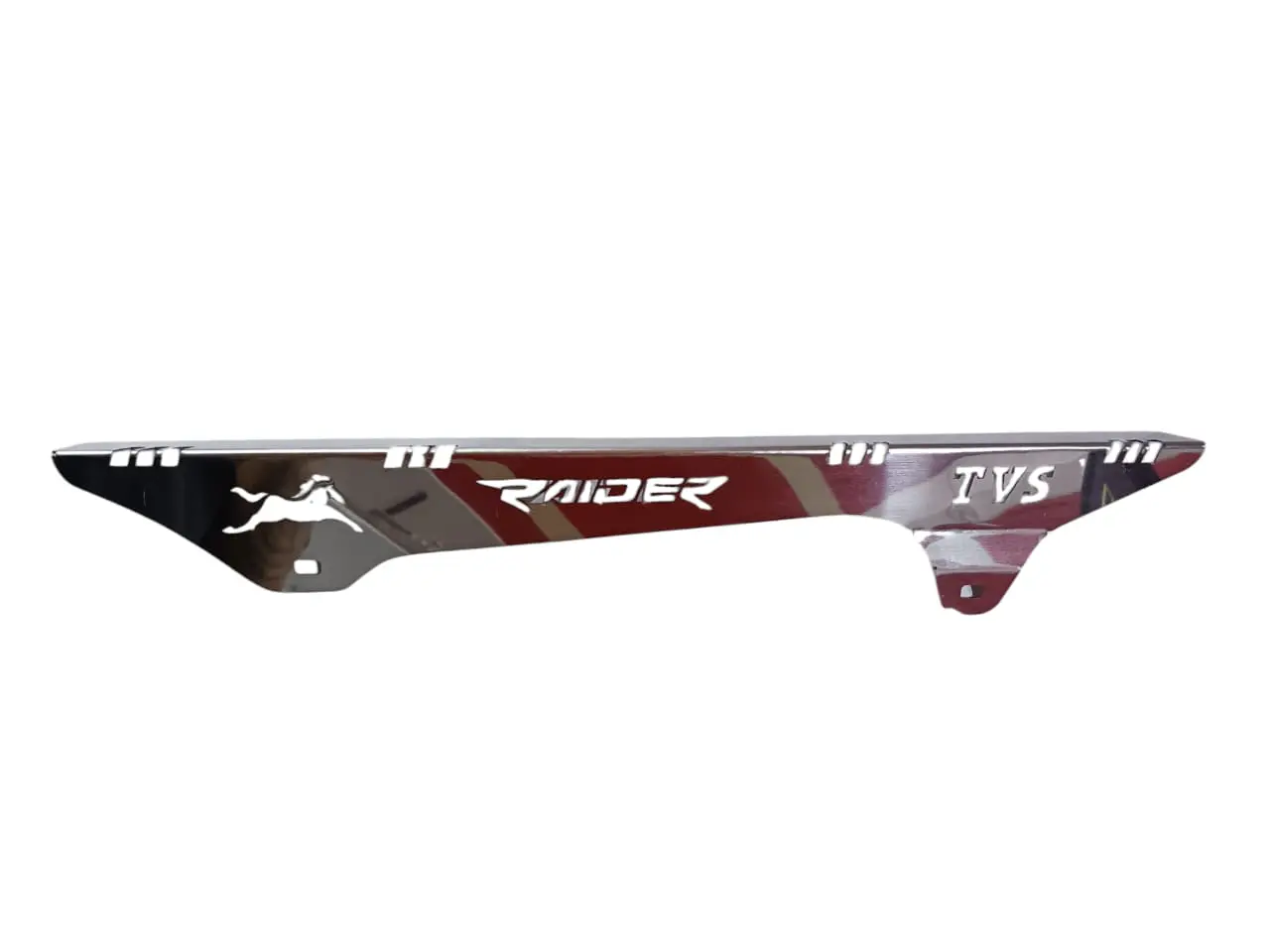 Guarda Cadena Acero Inoxidable Tvs Raider Cromado