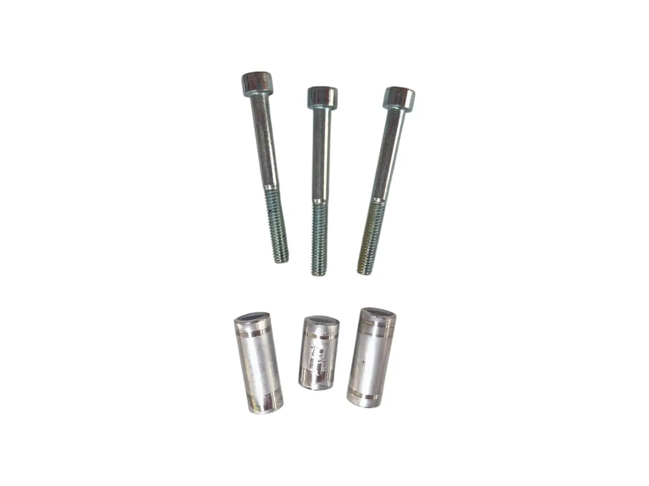 Tornillo + Buje Para Canasta Pack X3 O X2 Unidades