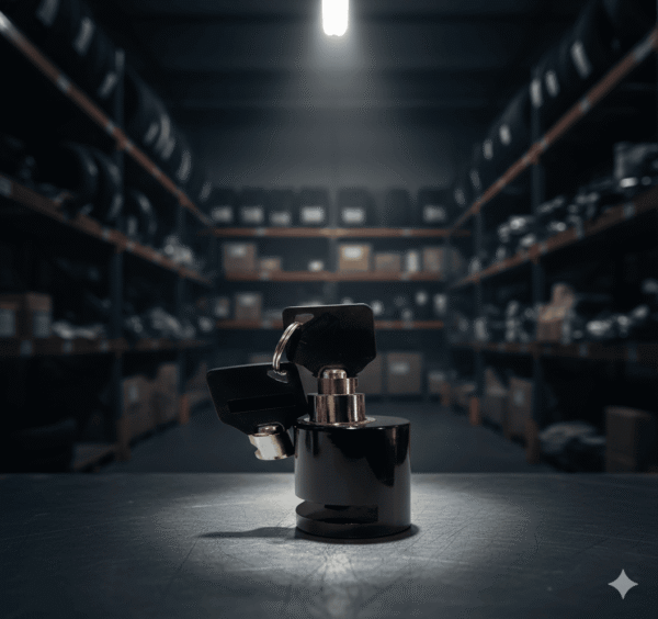 Candado De Disco Redondo Pequeño Pesado