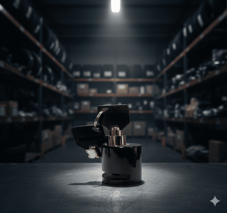 Candado De Disco Redondo Pequeño Pesado