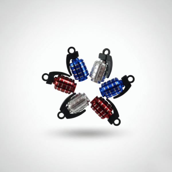 Par Tapa Valvula De Lujo Tipo Granada Grande