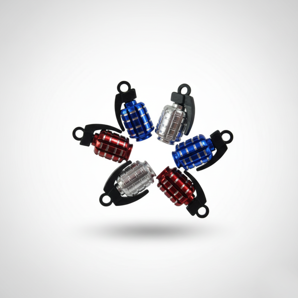 Par Tapa Valvula De Lujo Tipo Granada Grande Par Tapa Valvula De Lujo Tipo Granada Grande