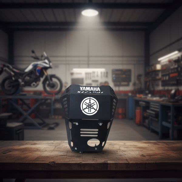 Pechera Acero Yamaha Xtz 250 Protector De Motor Moto Lujo