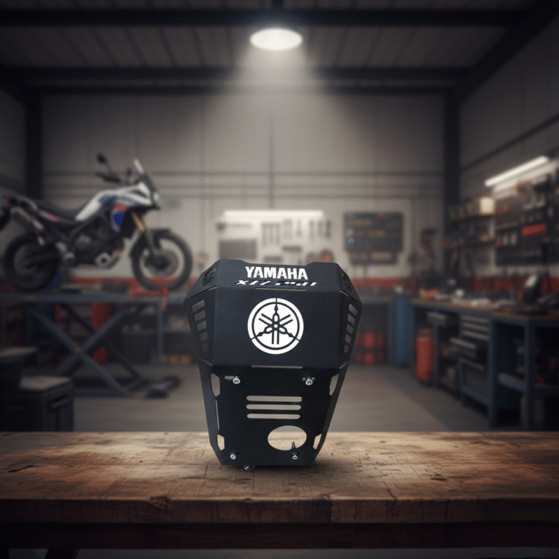 Pechera Acero Yamaha Xtz 250 Protector De Motor Moto Lujo