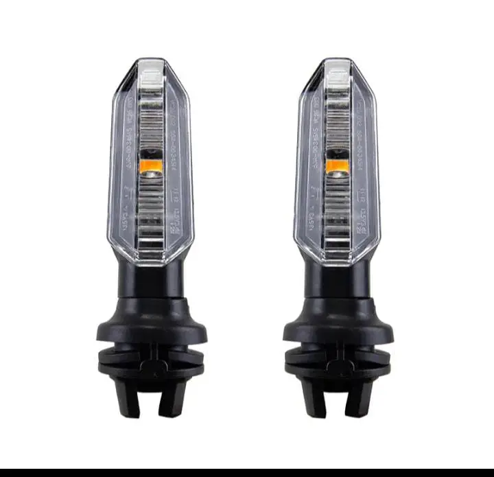 Par Direccional Moto Radiant Amarillo