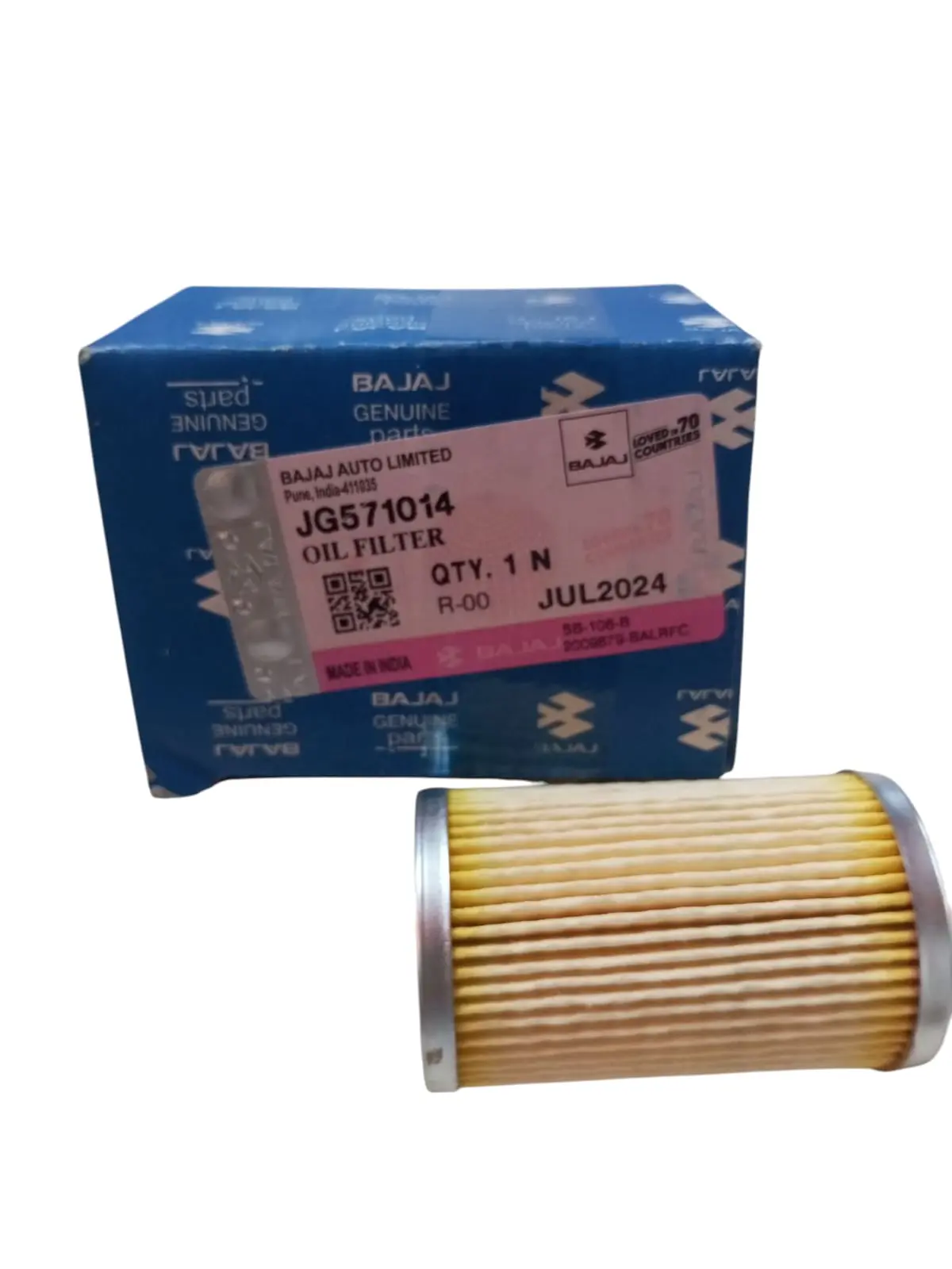 FILTRO DE ACEITE BAJAJ PULSAR NS 200 ORIGINAL