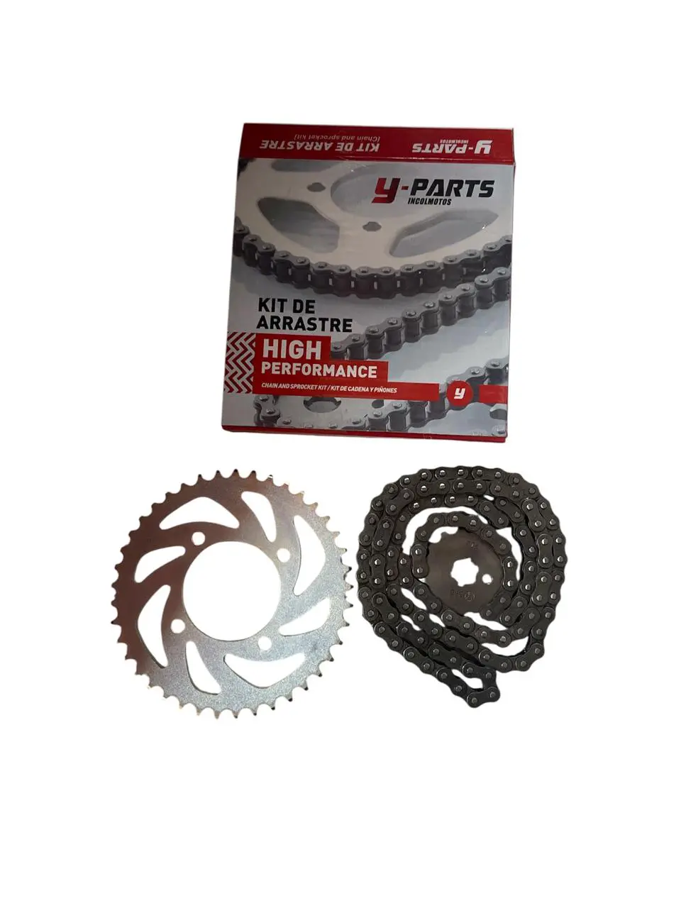 Kit Arrastre Fz 16 Y-parts 428H O-Ring 128 40T 4T