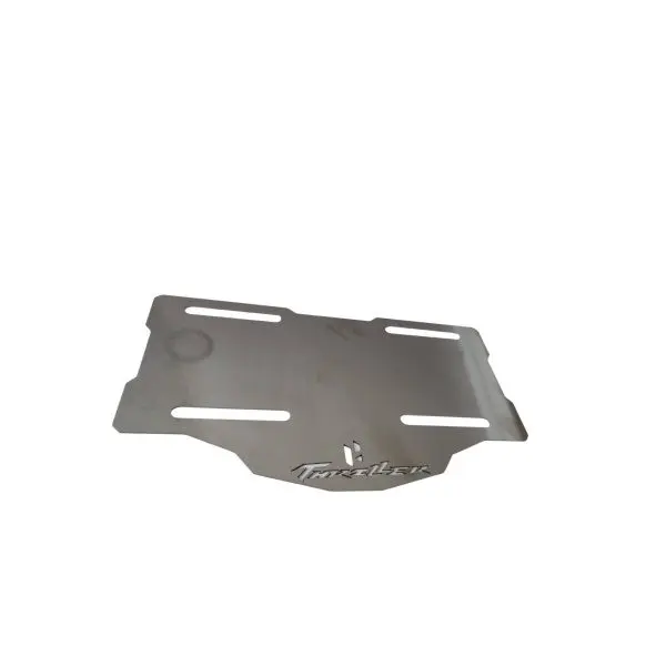 Porta Placa Acero Inoxidable Hero Thriller