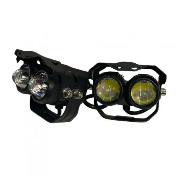 Exploradoras Bicolor Mini Driving 21W Doble Lente 6000Lm