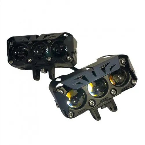 Exploradoras LED Triple Lente 32W Blanca Amarilla 9000Lm Exploradoras LED Triple Lente 32W Blanca Amarilla 9000Lm