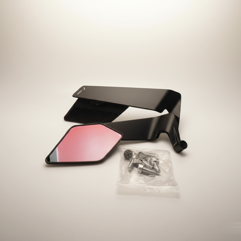 Espejos Retrovisor Alerón Naked Shark Universales Moto