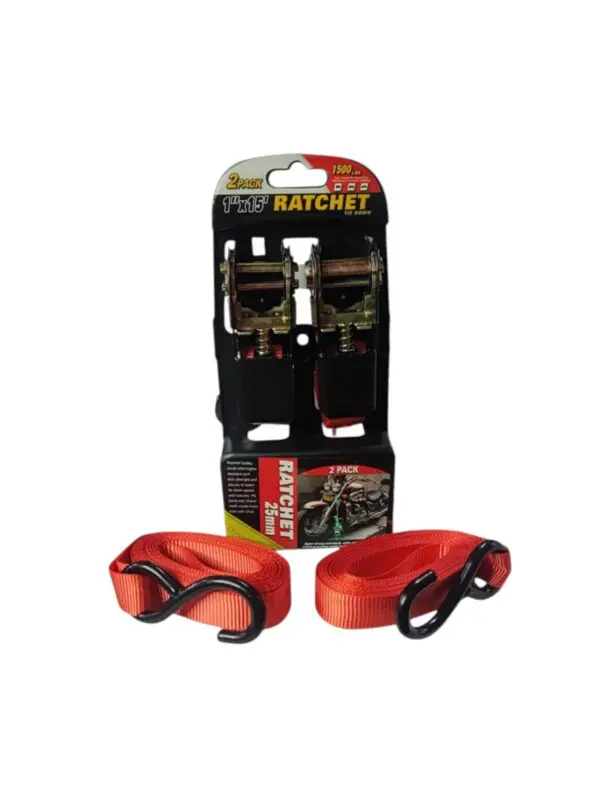 Par Trinquete Tensor con Reatas 25mm Ajuste Seguro