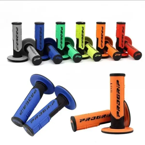 Empuñadura Grip Progrip Caucho Lujo Moto Colores