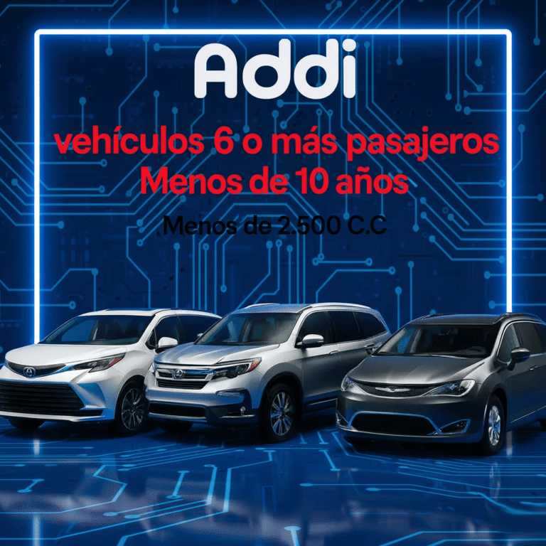 Soat Vehículos 6 o Más Pasajeros Menos de 10 Años Menos de 2.500 C.C Con Addi