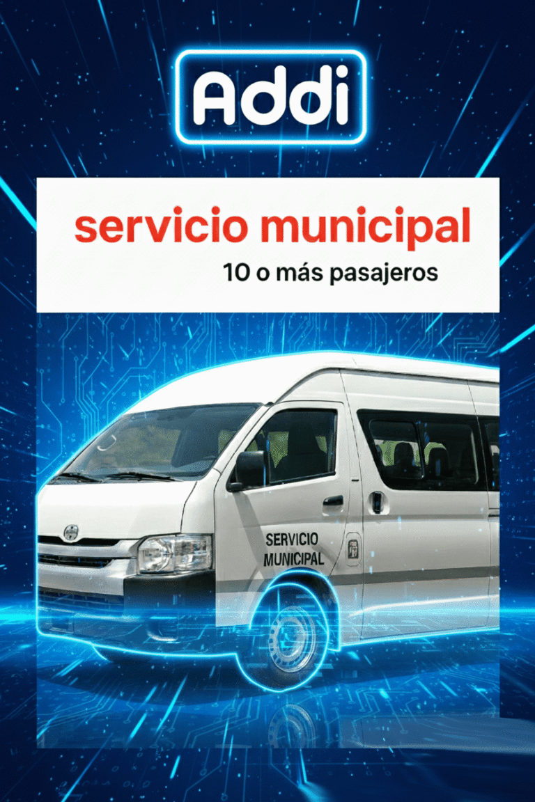 Soat Servicio Municipal Menos de 10 o Más Pasajeros Con Addi