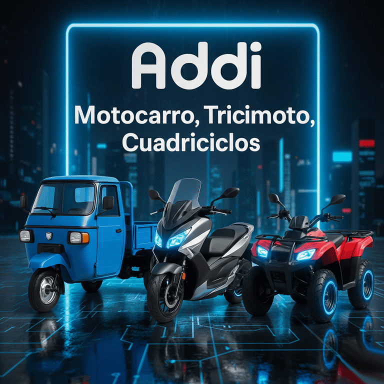 Soat Motocarro, Tricimoto, Cuadriciclos Con Addi