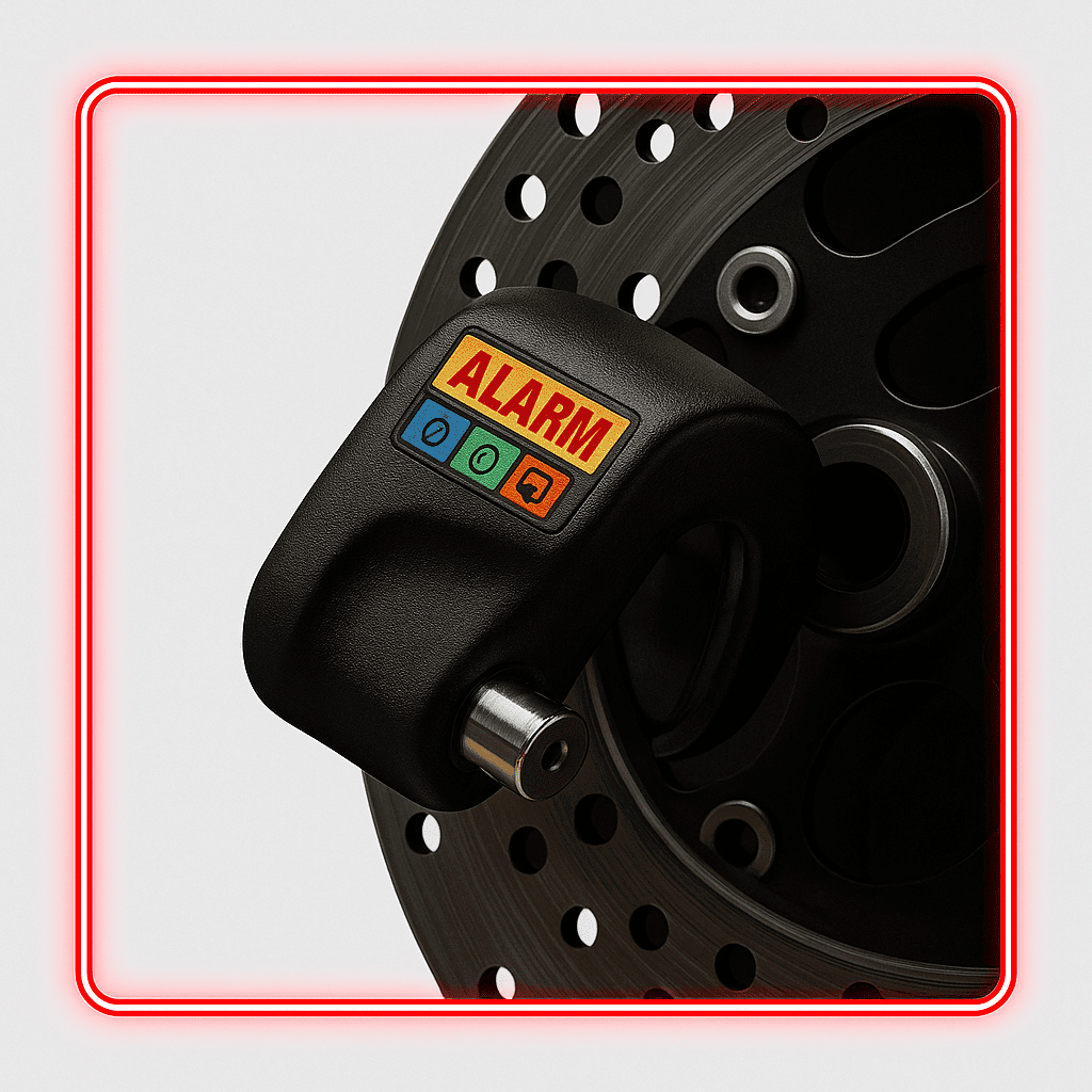 Guaya de Seguridad & Candado de Disco