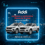 Soat Camperos y Camionetas Menos de 10 Años Menos de 1.500 C.C Con Addi