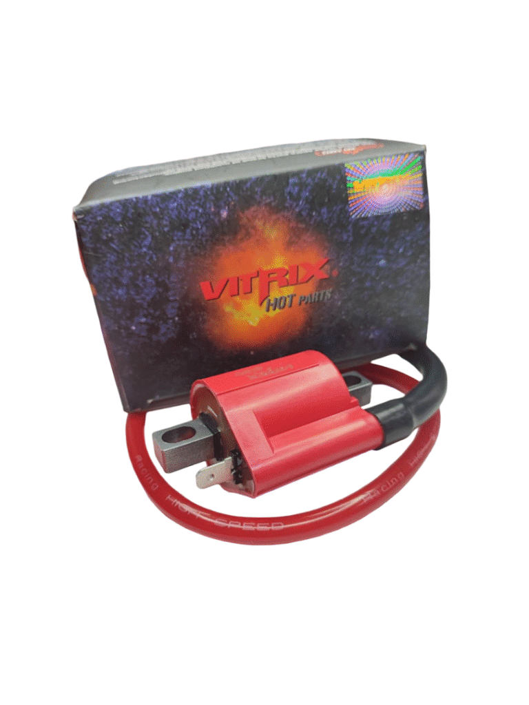 Bobina De Alta Vitrix Hot Parts Ak125sl Nkd Cg125 150 200 Modificada Rojo