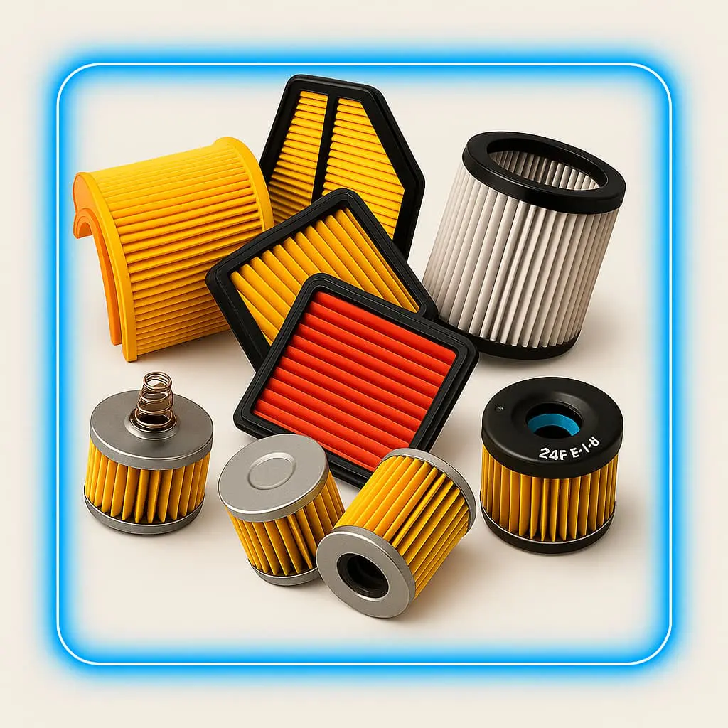 Filtro de Aire y Aceite Moto