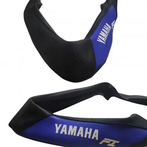 Forro Parrilla Trasera Yamaha Crypton FI Negro Azul