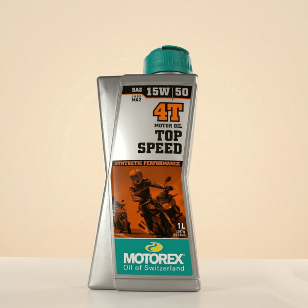 Aceite Motorex Top Speed 4T 15W-50 MA2 Lubricante