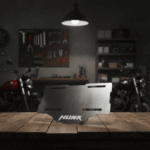 Portaplaca Acero Inoxidable Moto Hero Hunk