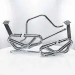 Par Porta Alforjas Bajaj Boxer Ct Negro Cromado