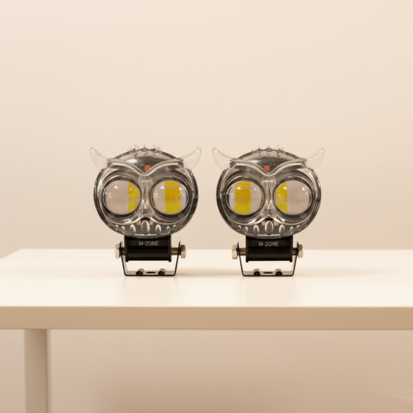 Par Exploradora Led Buho Transparente Moto Universal