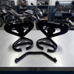 Porta Alforjas Negro Suzuki Gixxer 150 Acero Reforzado