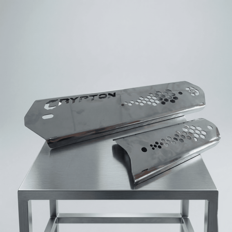 Protector Exosto Acero Inoxidable Yamaha Crypton 115-2