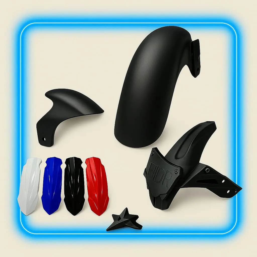 Guarda Barro Delantero y Trasero Moto