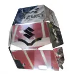 Pechera O Protector De Motor Cromada Acero Inoxidable Suzuki Dr 150 M2