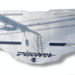 Porta Placa Acero Inoxidable Discover