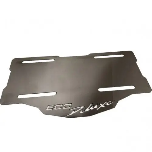 Porta Placa Acero Inoxidable Eco Deluxe