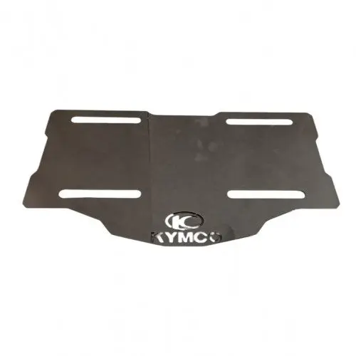 Porta Placa Emblema Auteco Kymco Acero Inoxidable