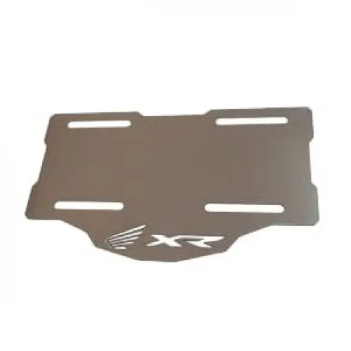 Porta Placa Acero Inoxidable Honda XR 125-XR 150