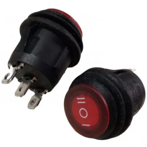 Suiche Botón 3 Toques Con Luz