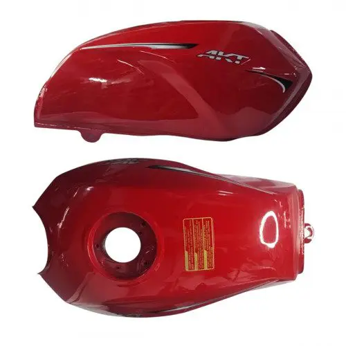 Tanque De Gasolina AKT NKD 125 Rojo Top Quality