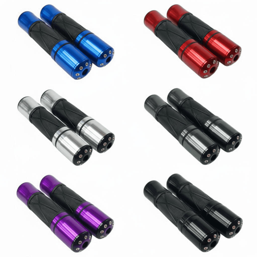 Puños Moto Universales Largos Colores De Lujo