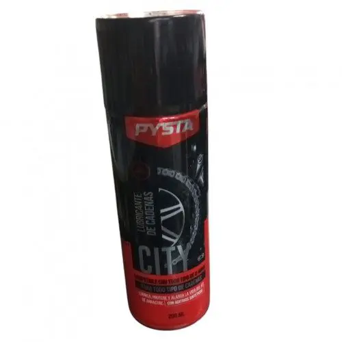 Lubricante De Cadena Moto Pysta Aerosol 450 Ml