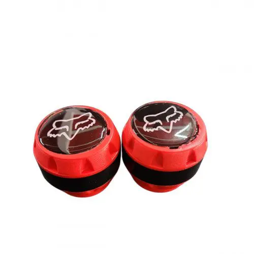 Sliders Anticaída Universales Par Estilo Fox Rojo