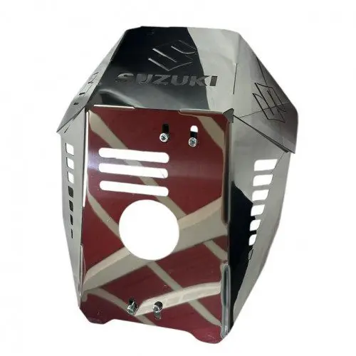 Pechera Acero Inoxidable Suzuki Gixxer 150 Cromada