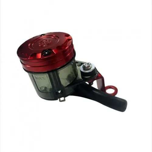 Depósito Líquido De Freno Rojo Universal Moto